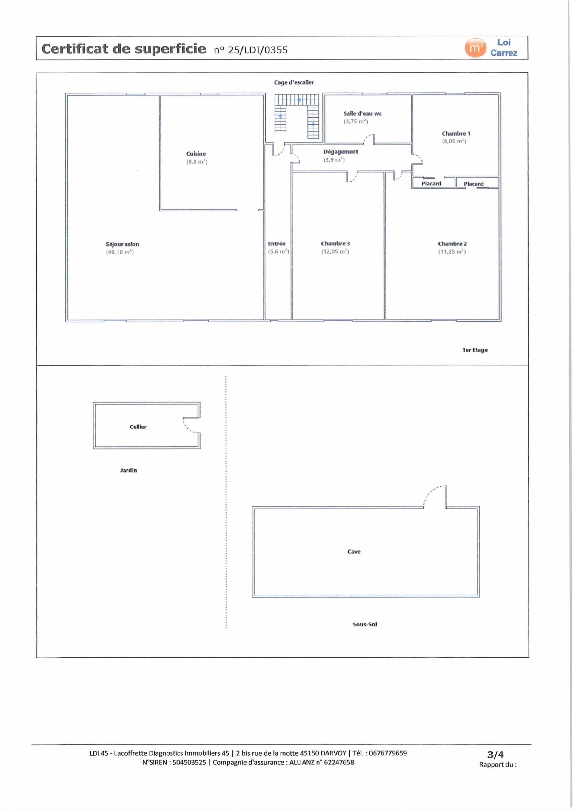 appartement 4 Pièces en vente sur ORLEANS (45000)