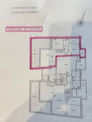 appartement 4 Pièces en vente sur ORLEANS (45000)